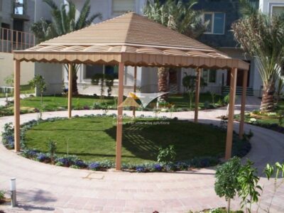 تركيب مظلات الحدائق في الرياض: جمال وراحة في متناول اليد