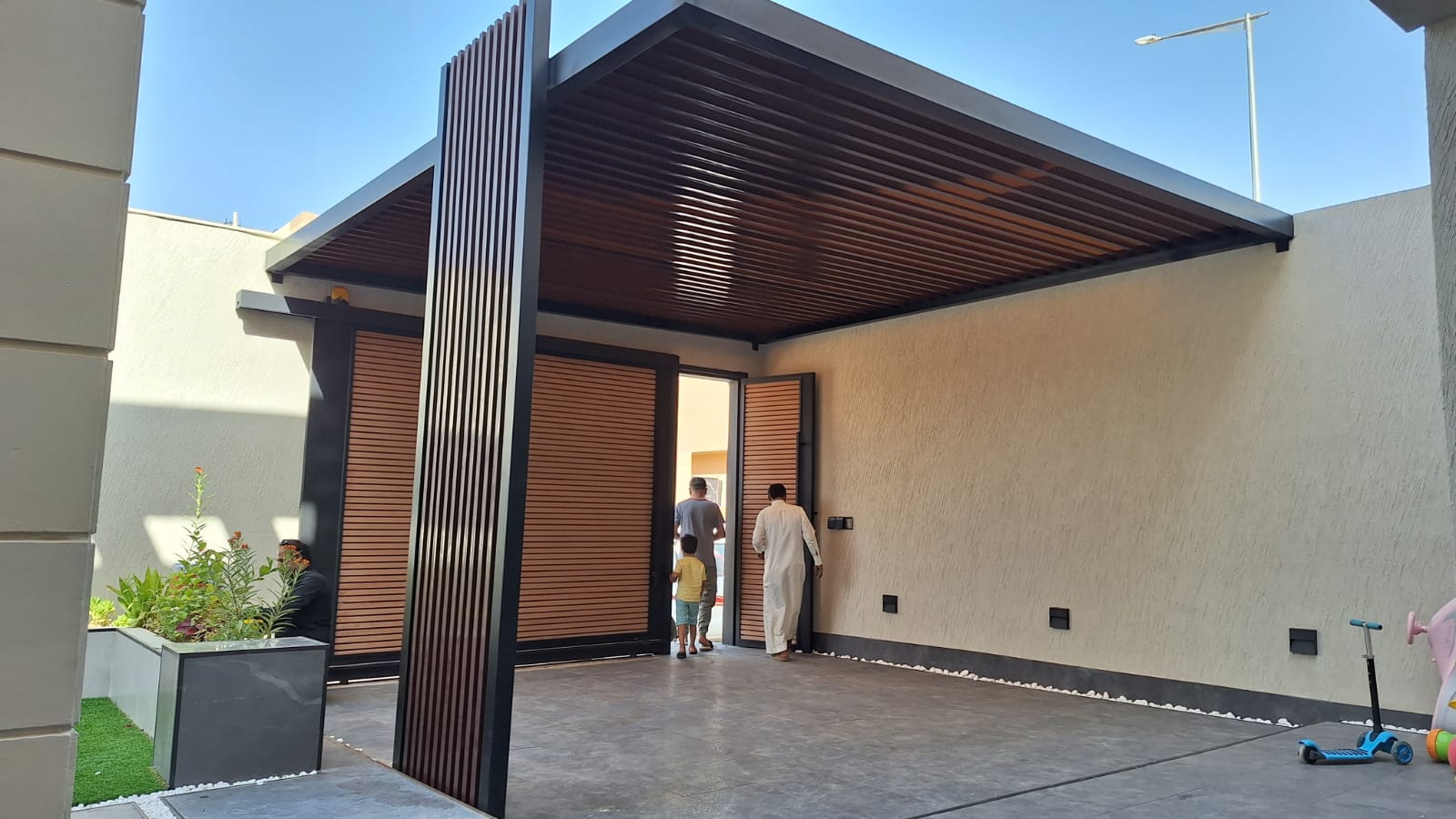 برجولات حي الروضة بالرياض | تنفيذ للحدائق والاحواش والجلسات | 0556226781