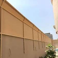 استبدال اقمشة المظلات في الرياض بخامات PVC عالية الجودة 2 سواتر قماش