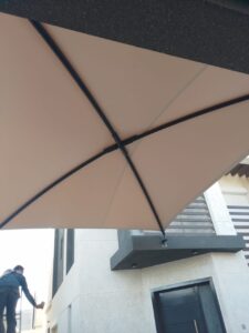 تركيب مظلات