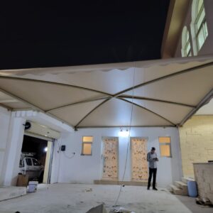 تركيب مظلات