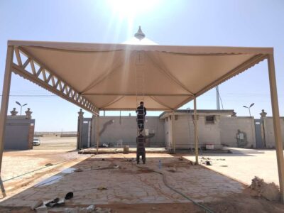 تركيب مظلات خارجية