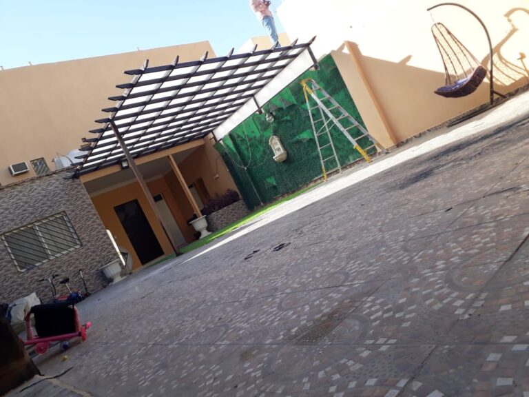 تركيب مظلات حدائق