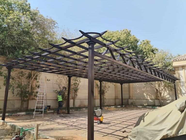 تركيب مظلات حدائق