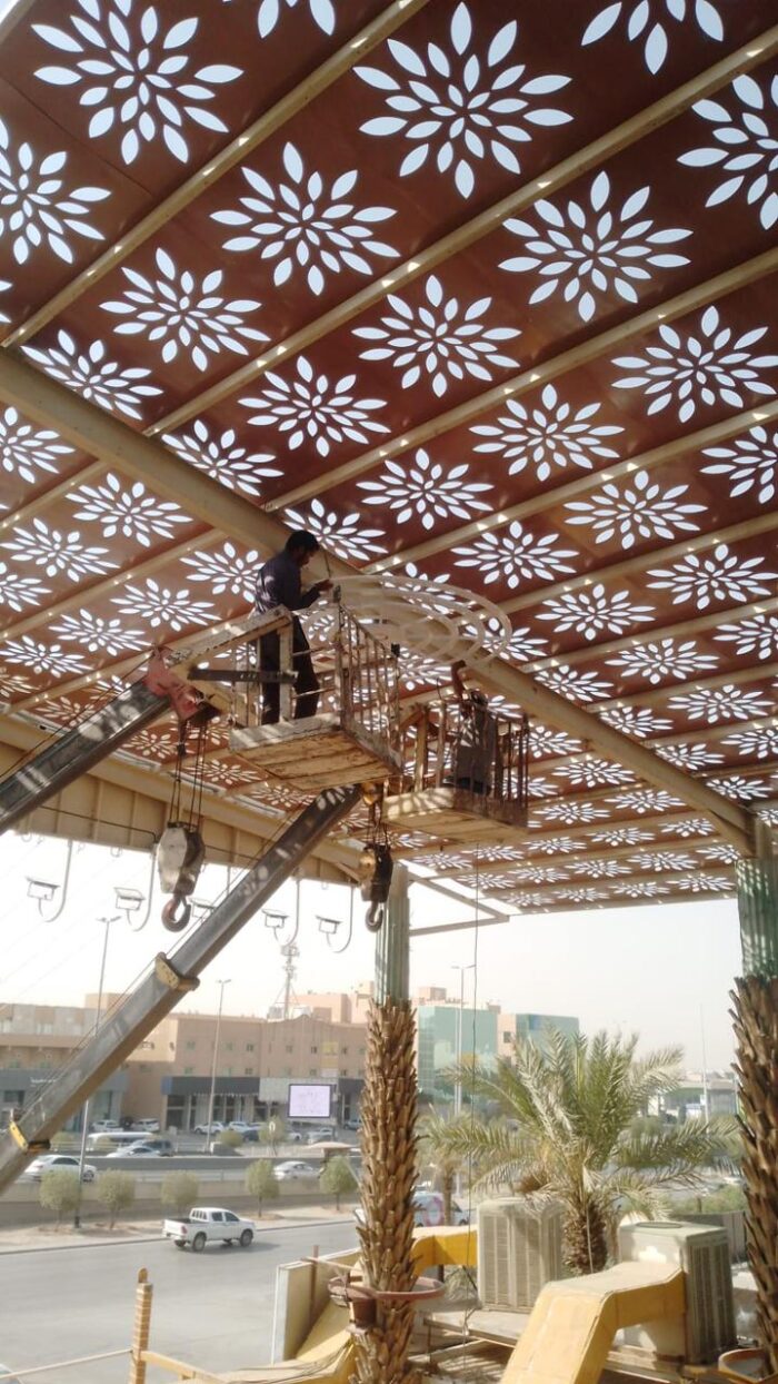 تركيب مظلات حدائق