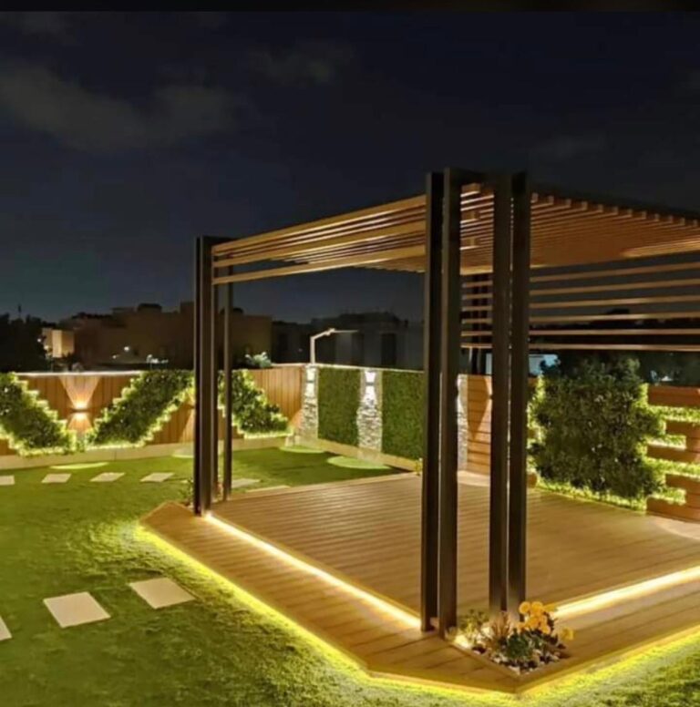 تركيب مظلات حدائق