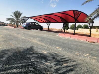 مظلات مواقف سيارات
