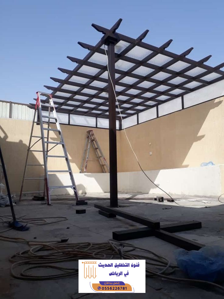 مظلات لكسان حي الملقا بالرياض للفلل والمنازل 6 مظلات لكسان حي الملقا بالرياض للفلل والمنازل