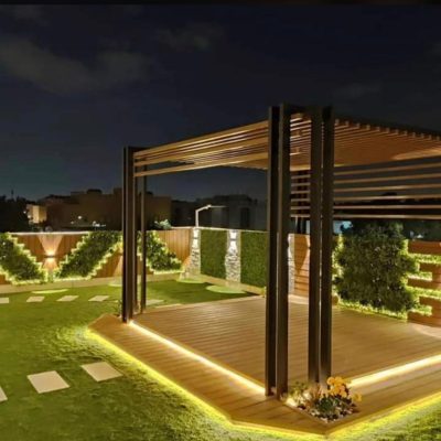 تركيب مظلات حدائق